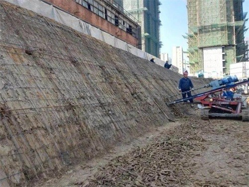 宁江建筑边坡支护